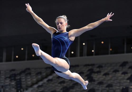 Local gymnast Emma Nedov representing Australia at World Championship in China