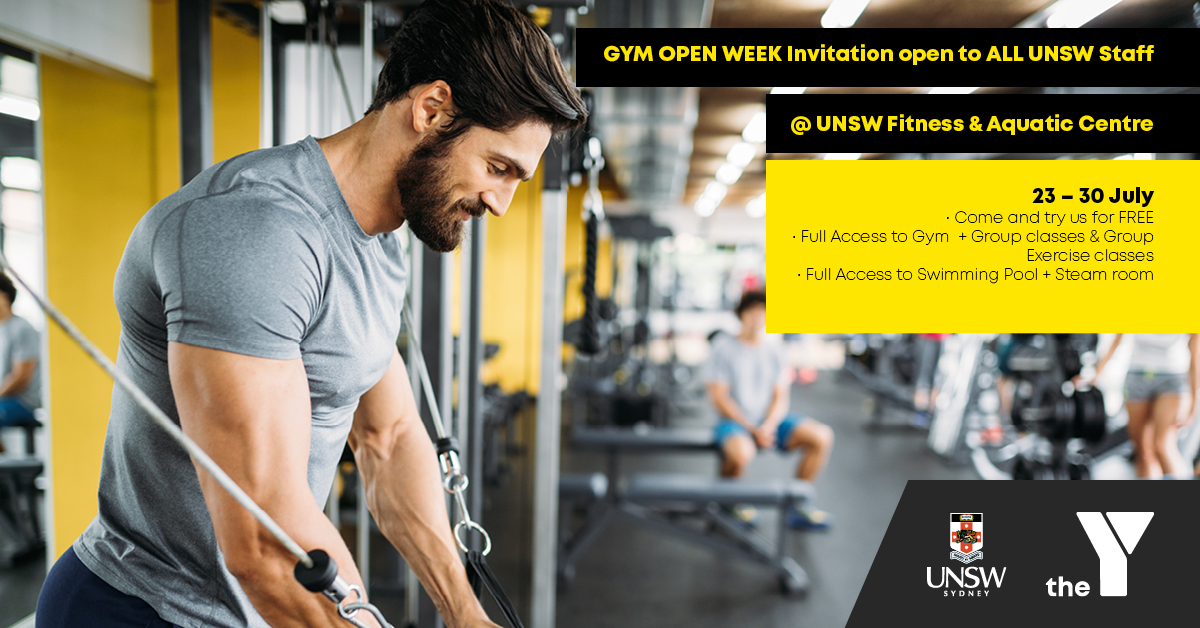 UNSW Staff Invitation to Centre OPEN DAY