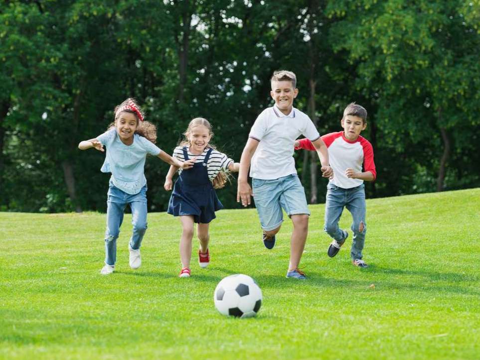 Sports and active games holiday activity