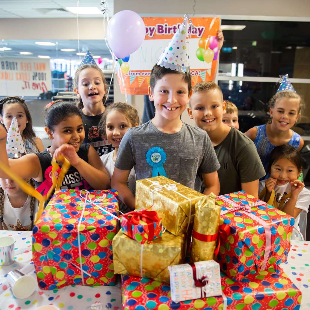Children's birthday parties at the Y
