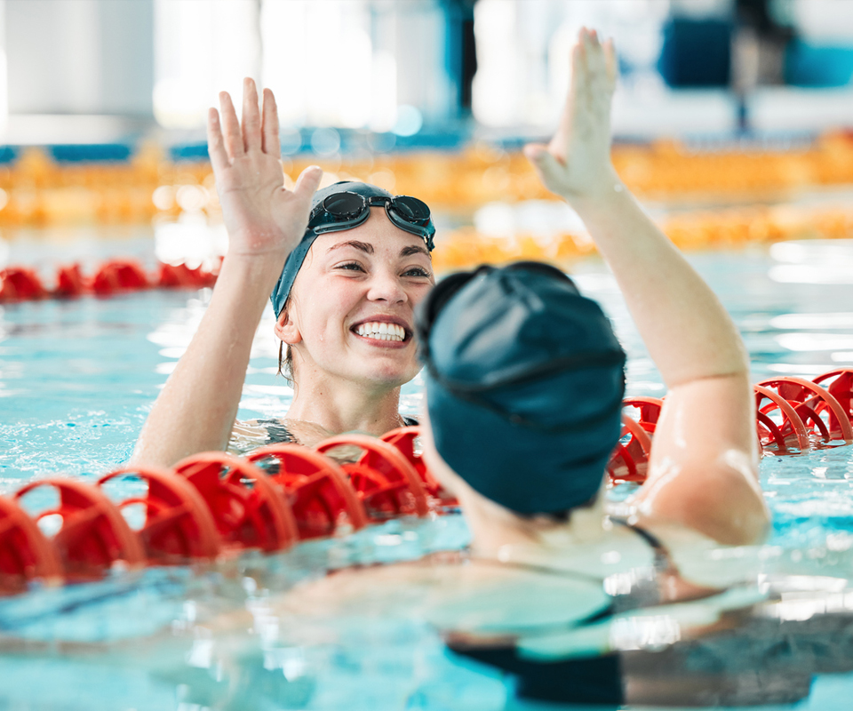 Recreational swimming at a Y NSW pool
